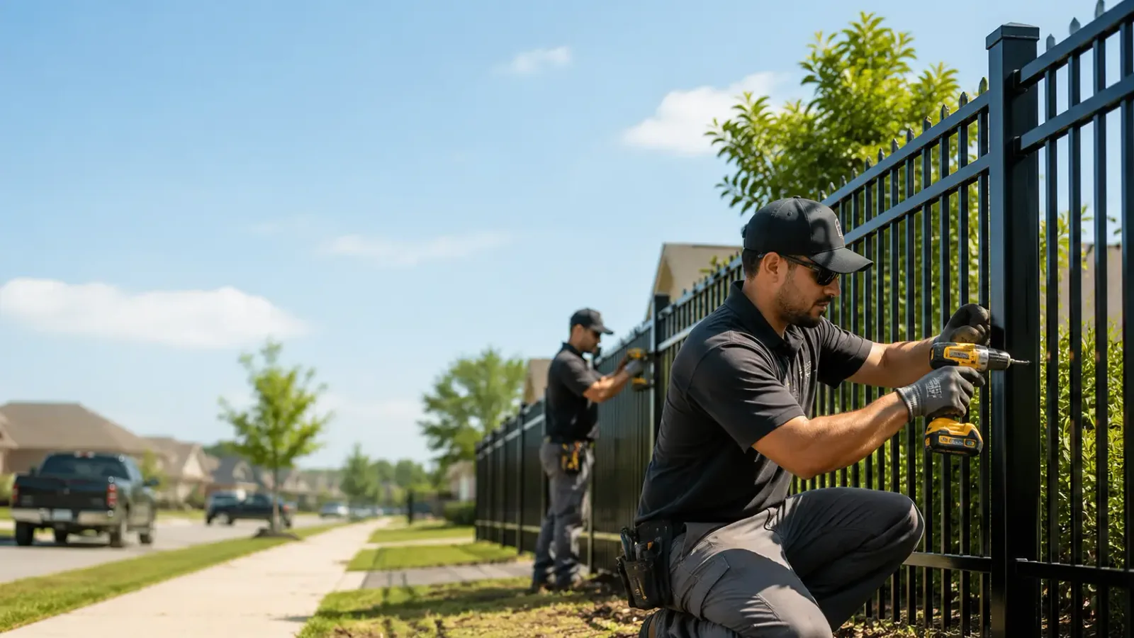 Metal Fence Installation in Ewing, IL